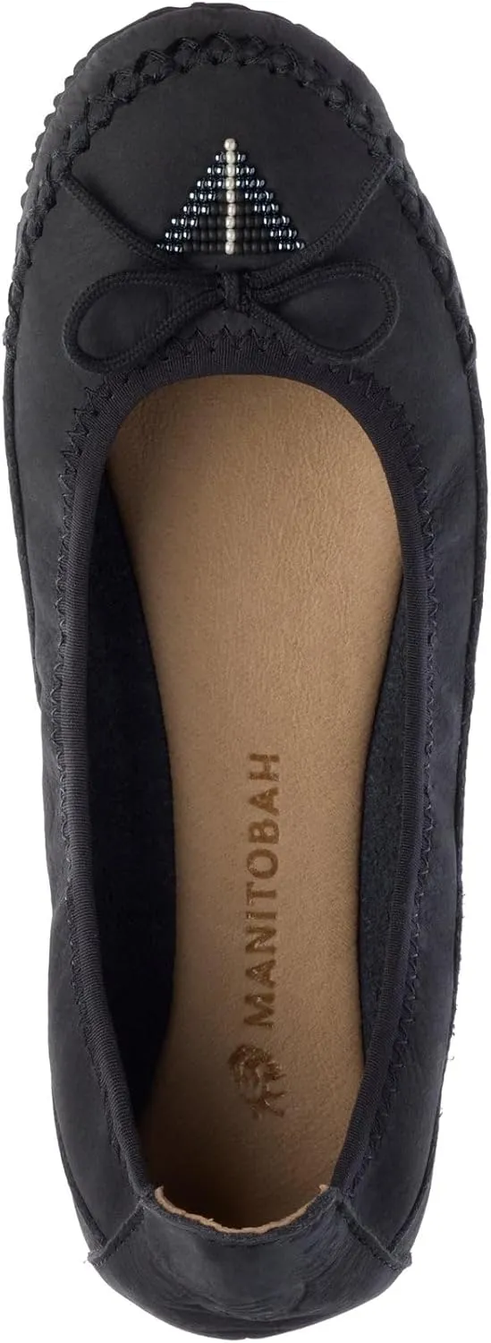 Manitobah Women's 40621 Butterfly Flat Moccasin