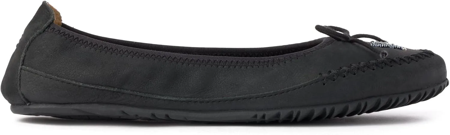 Manitobah Women's 40621 Butterfly Flat Moccasin