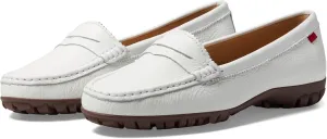 MARC JOSEPH NEW YORK Women's Leather Made in Brazil Lightweight Union Golf Performance Shoe