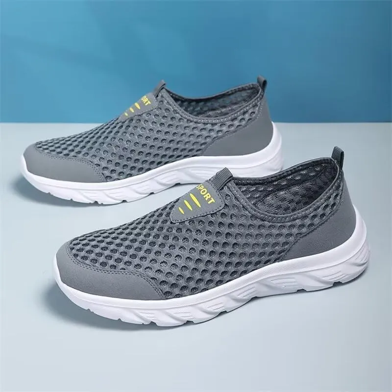 Men Non Slip Lightweight Walking Sneakers for Summer Sport Travel Aqua