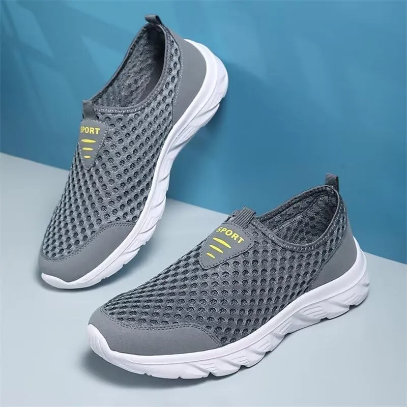 Men Non Slip Lightweight Walking Sneakers for Summer Sport Travel Aqua