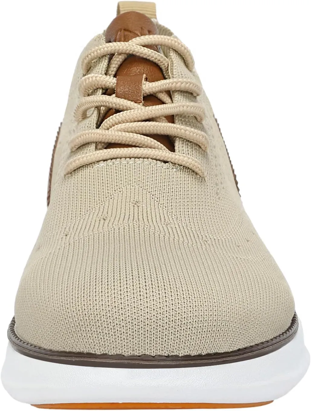 Men's Casual Dress Oxfords Shoes Breathable Knit Leisure Fashion Sneakers Lightweight Comfortable Walking Shoes