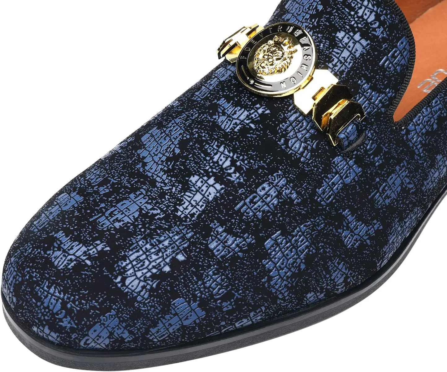 Mens Dress Loafers Buckle Fashion Luxury Party Wedding Shoes