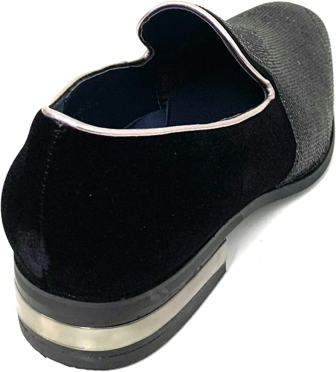 Men's Dress Shoes Glitter Loafers Rhinestone Stage Tuxedo Fashion Slip On Formal Party