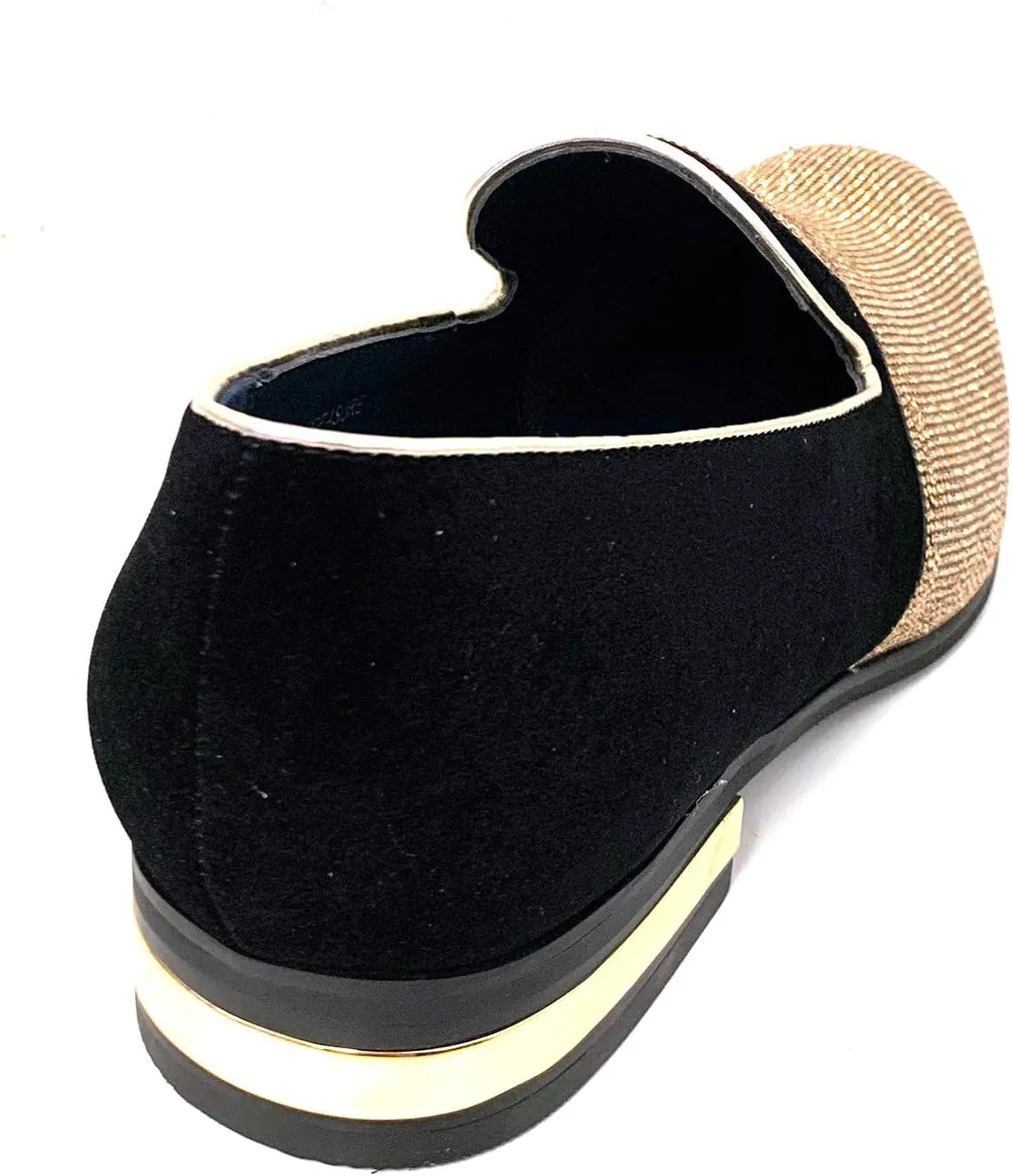 Men's Dress Shoes Glitter Loafers Rhinestone Stage Tuxedo Fashion Slip On Formal Party