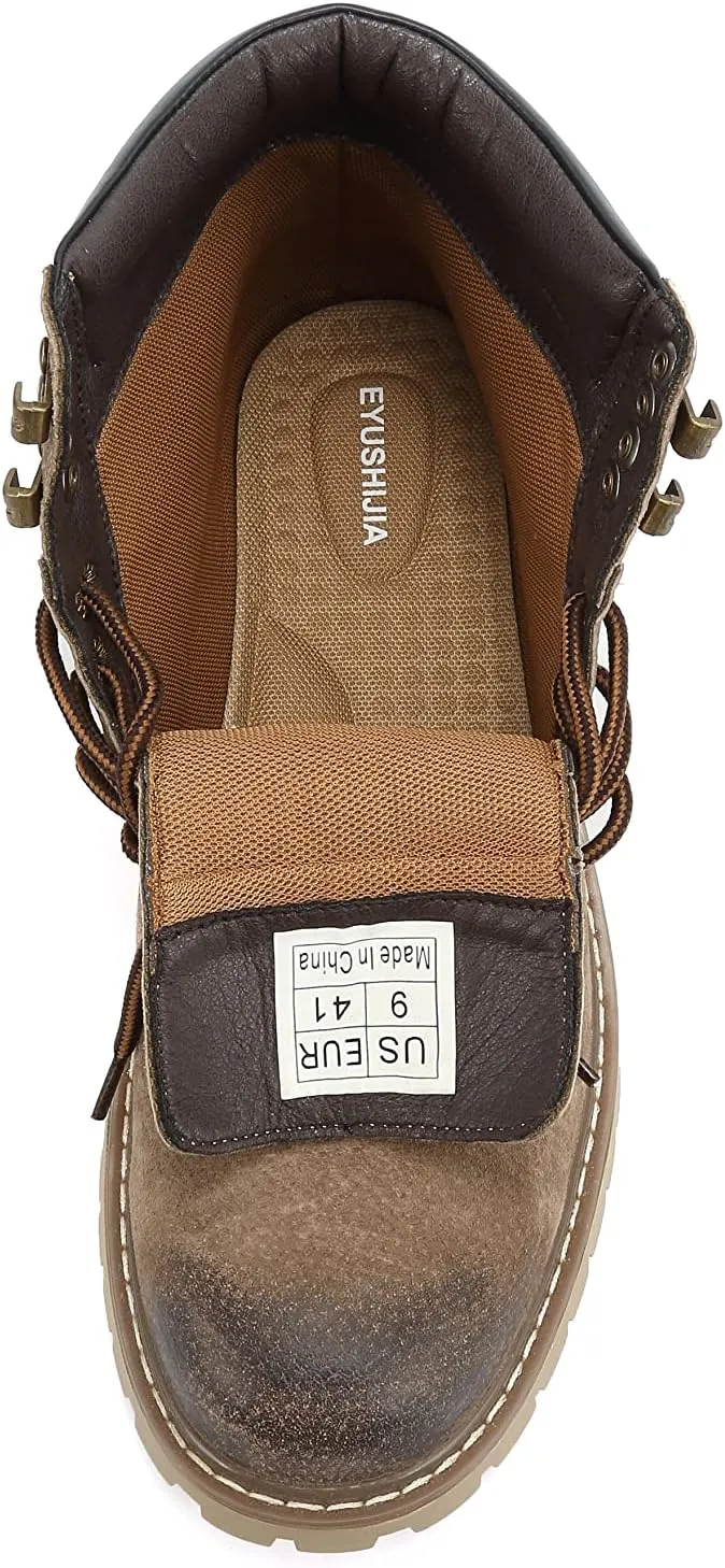 Men's Outdoor Waterproof Snow Boots Hiking Shoes
