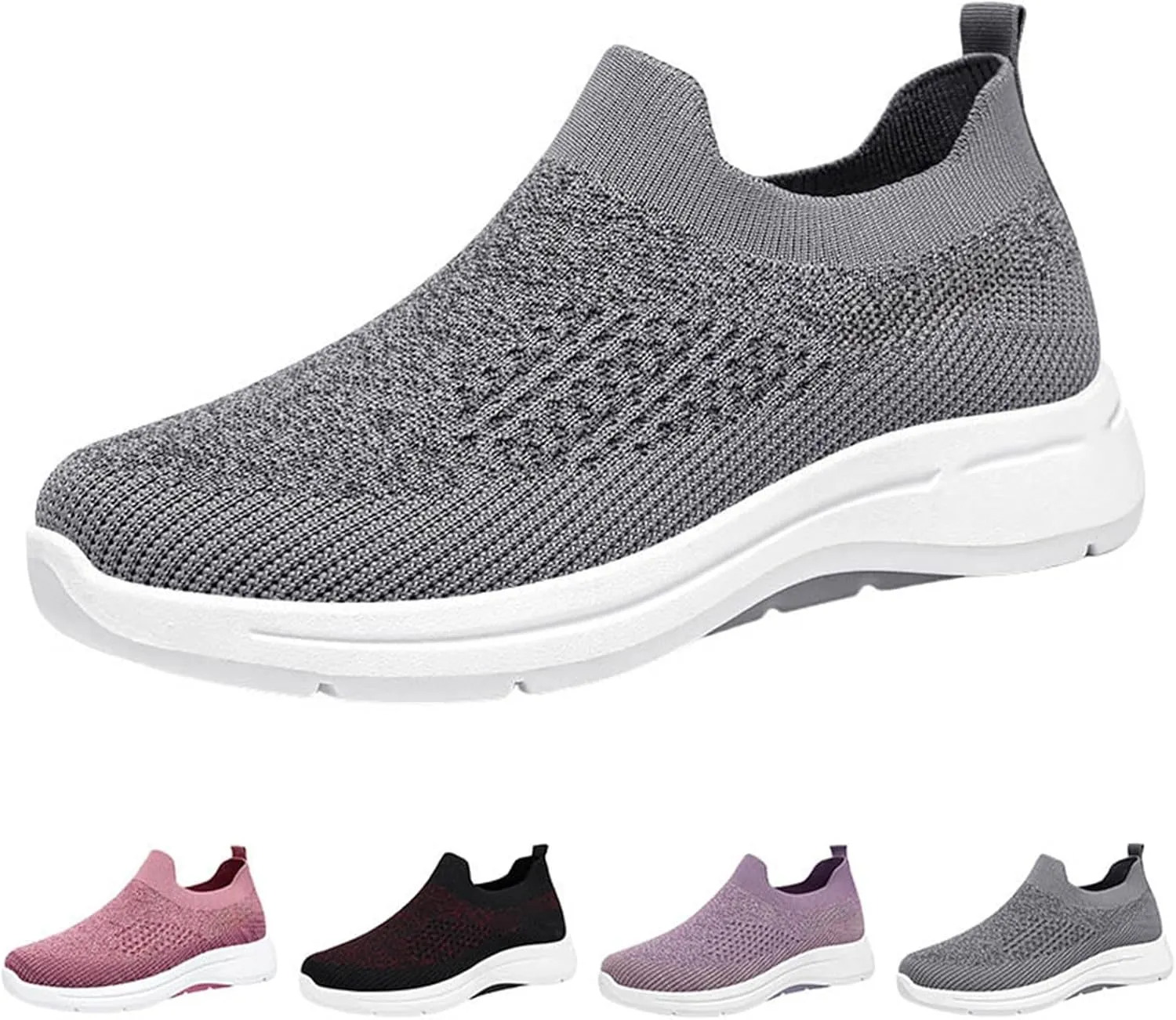 Mens Oxfor𝐝s Casual Fashion Slip on Shoes Dress Business Sneakers Mesh Comfortable Lightweight Workout Footwear