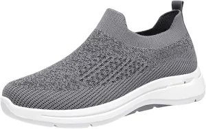 Mens Oxfor𝐝s Casual Fashion Slip on Shoes Dress Business Sneakers Mesh Comfortable Lightweight Workout Footwear