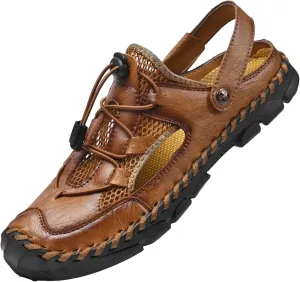 Men's Roman Sandals, Rubber Sole Water Trekking Shoes