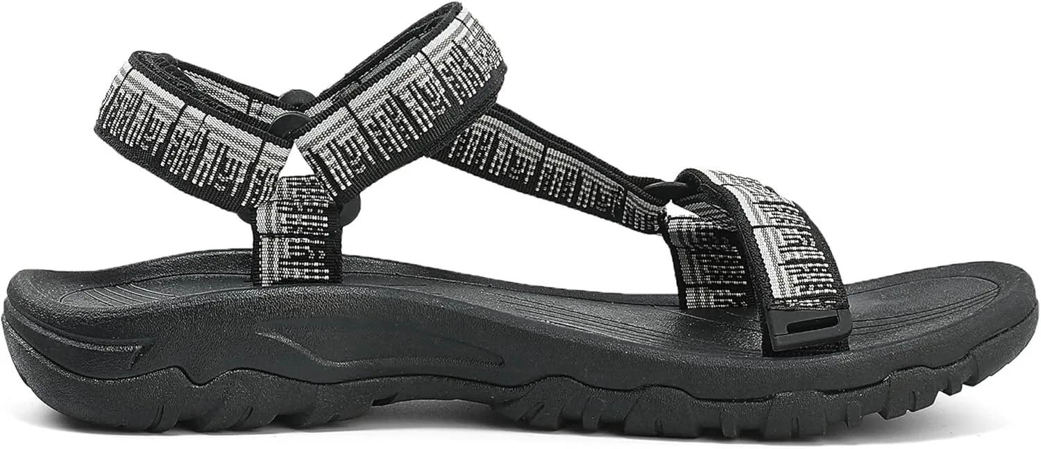 Men's Sport Hiking Sandals EVA Foam Midsole Outdoor With Arch Support Beach Water Shoes