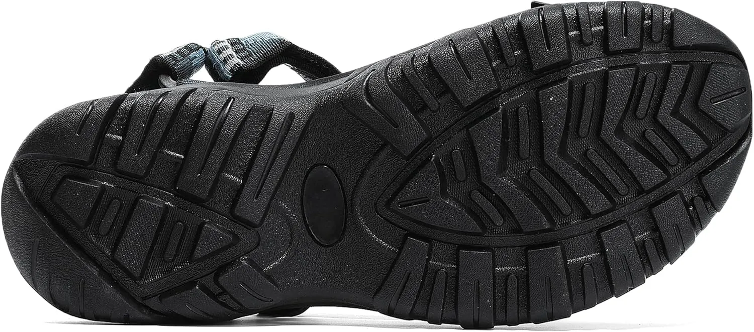 Men's Sport Hiking Sandals EVA Foam Midsole Outdoor With Arch Support Beach Water Shoes