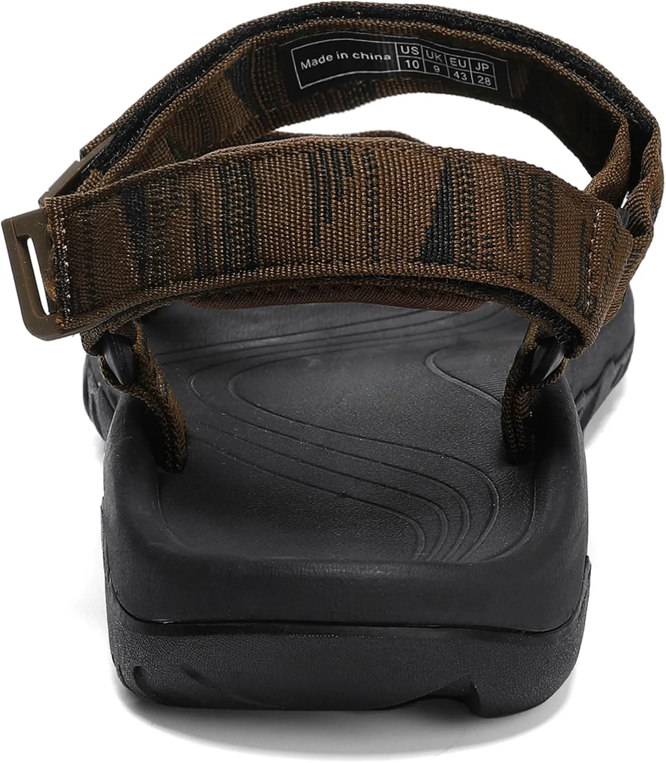 Men's Sport Hiking Sandals EVA Foam Midsole Outdoor With Arch Support Beach Water Shoes