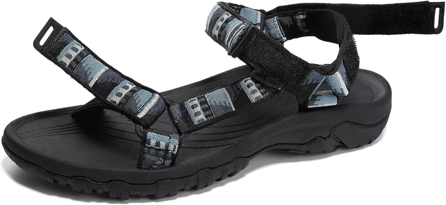 Men's Sport Hiking Sandals EVA Foam Midsole Outdoor With Arch Support Beach Water Shoes