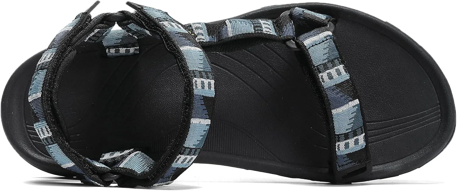 Men's Sport Hiking Sandals EVA Foam Midsole Outdoor With Arch Support Beach Water Shoes