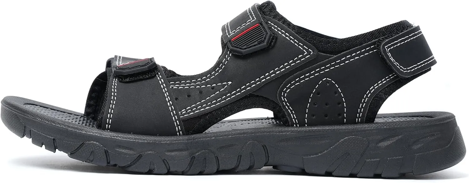Men's Sport Sandals Open Toe Outdoor Beach Fisherman Sandals for Men Summer Athletic Lightweight Walking Hiking Casual Sandals Water Shoes