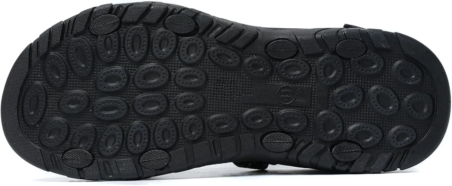 Men's Sport Sandals Open Toe Outdoor Beach Fisherman Sandals for Men Summer Athletic Lightweight Walking Hiking Casual Sandals Water Shoes