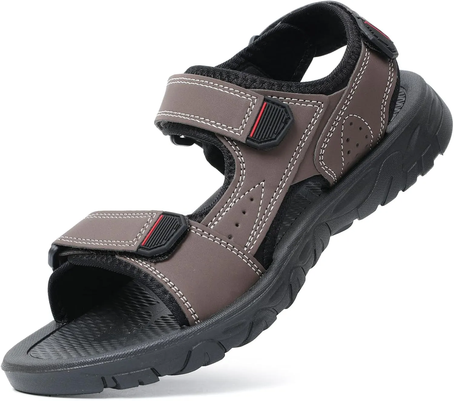 Men's Sport Sandals Open Toe Outdoor Beach Fisherman Sandals for Men Summer Athletic Lightweight Walking Hiking Casual Sandals Water Shoes