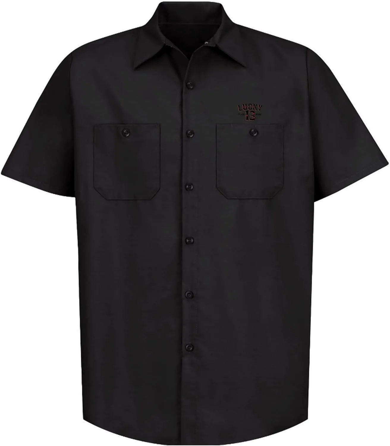Men's The Lady Luck Work Shirt Black