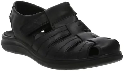Men's U.Lark Enval Full Platform Sandals, black, 12 Men