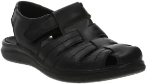 Men's U.Lark Enval Full Platform Sandals, black, 12 Men