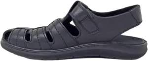 Men's U.Lark Enval Full Platform Sandals, black, 9 Men