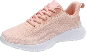 Mens Walking Shoes Lightweight Mesh Running Shoes Fashion Tennis Sneakers Comfort Gym Workout Walking Sneaker