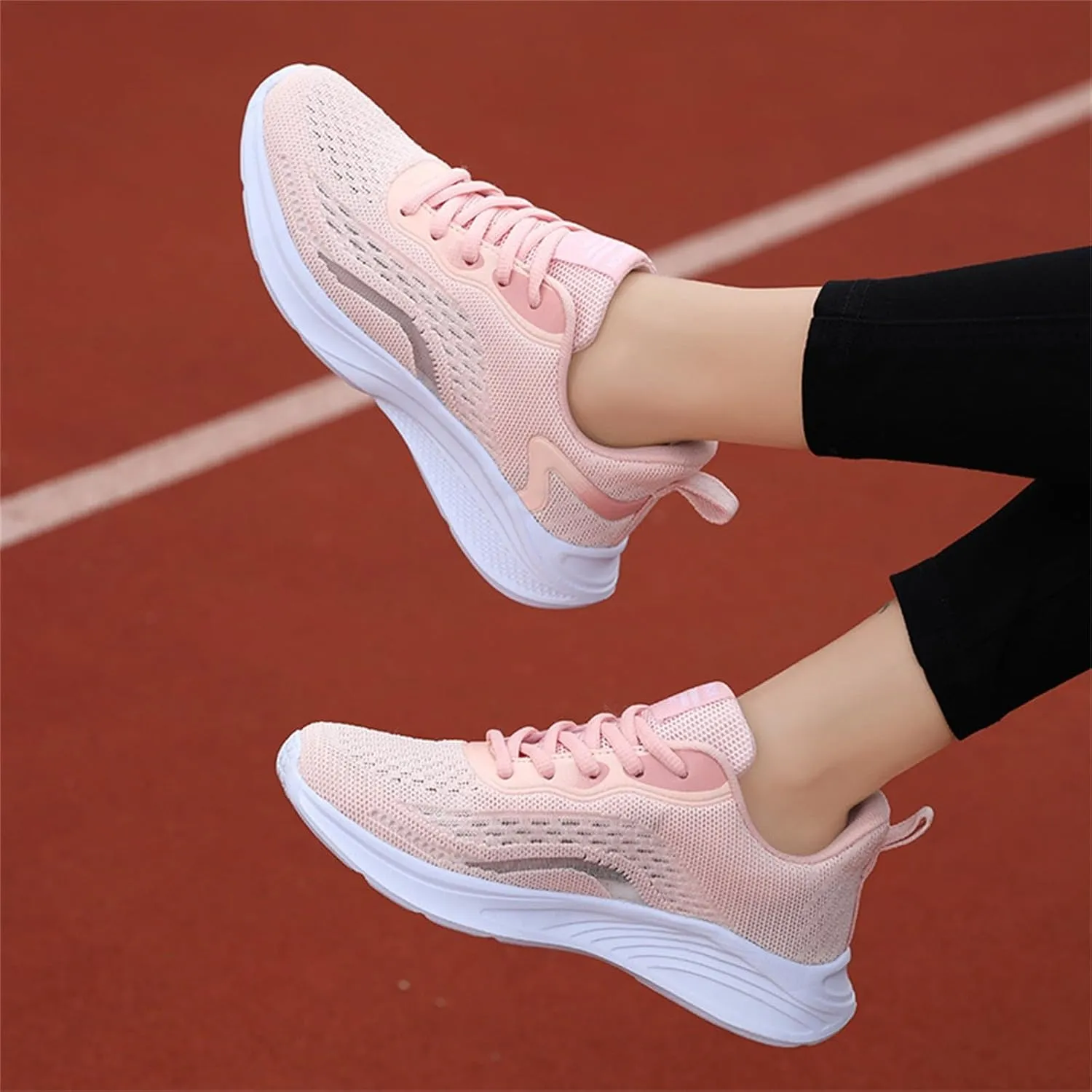 Mens Walking Shoes Lightweight Mesh Running Shoes Fashion Tennis Sneakers Comfort Gym Workout Walking Sneaker