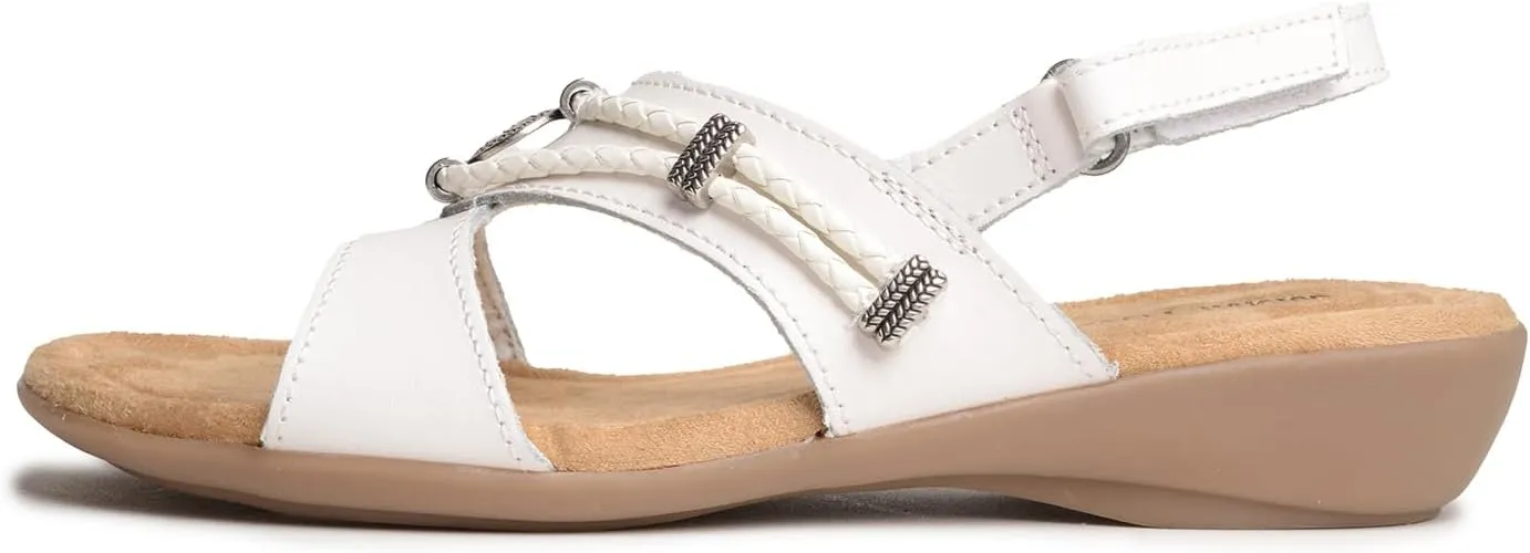 Minnetonka Women's Silvie and Silverthorne 360 Ornamented Sandals.