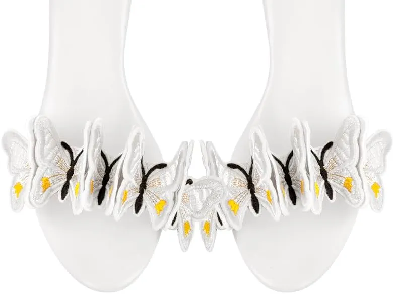 MissHeel Butterfly Heels Lace Up Platform High Heel Sandals