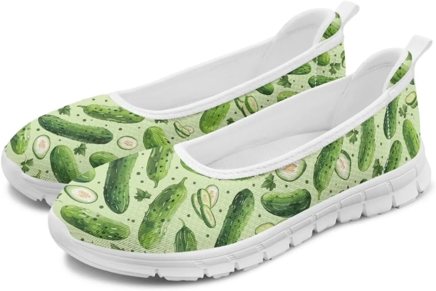 Modysero Womens Slip On Flats Round Toe for Summer Spring Work Womens Walking Shoes Trendy Daily Flats Shoes for Ladies