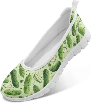 Modysero Womens Slip On Flats Round Toe for Summer Spring Work Womens Walking Shoes Trendy Daily Flats Shoes for Ladies