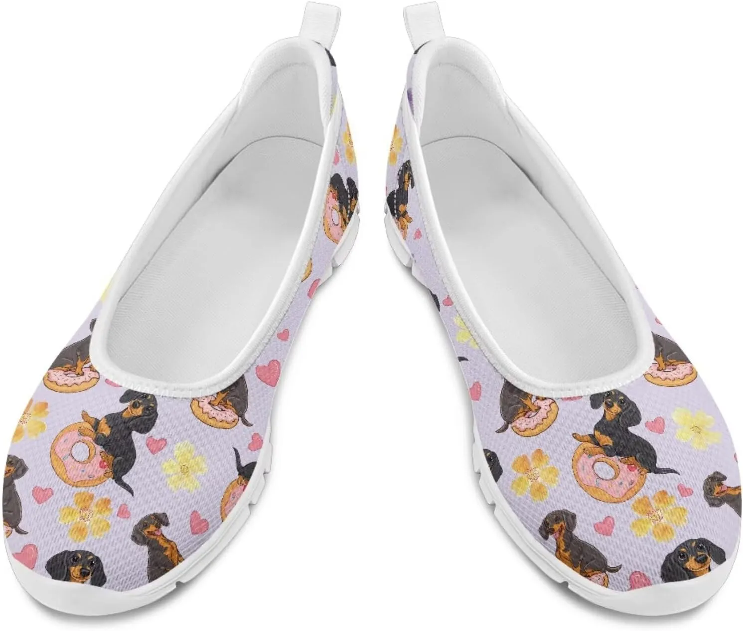 Modysero Womens Slip On Flats Round Toe for Summer Spring Work Womens Walking Shoes Trendy Daily Flats Shoes for Ladies