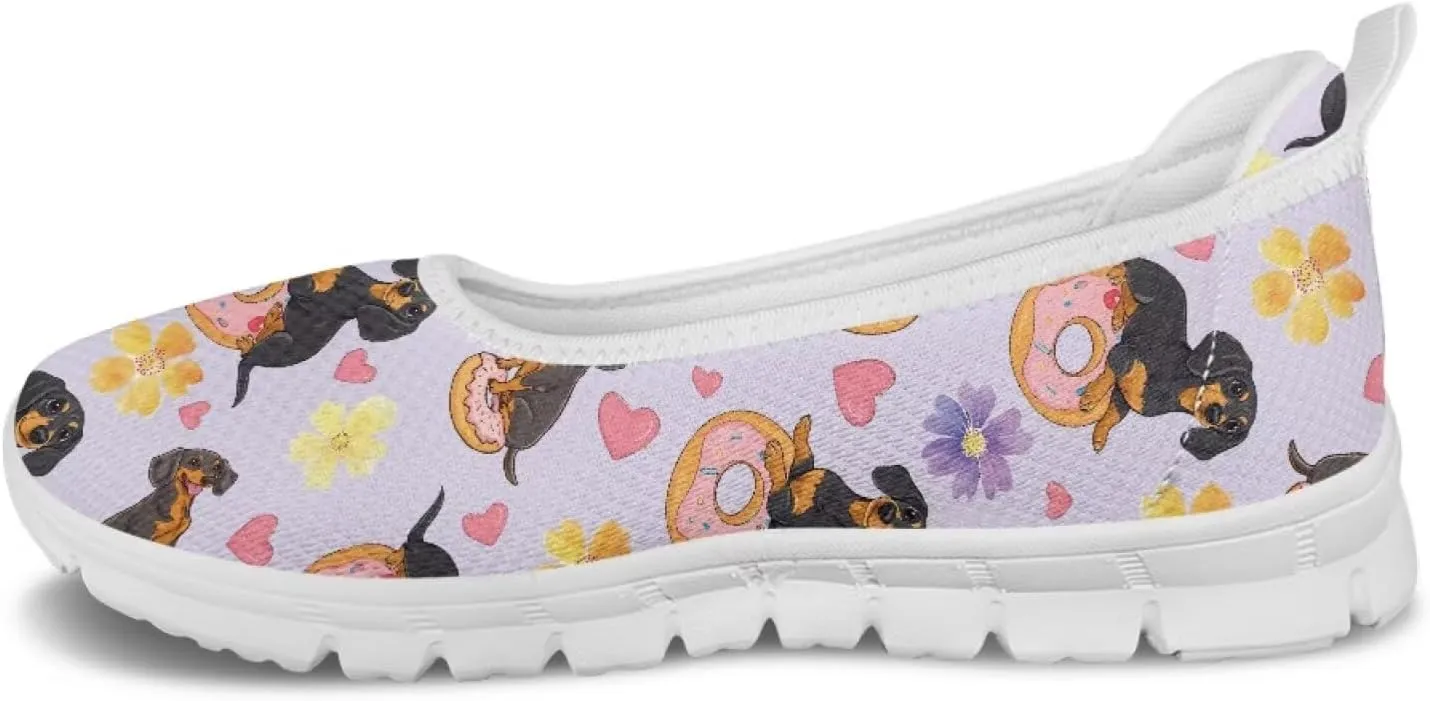 Modysero Womens Slip On Flats Round Toe for Summer Spring Work Womens Walking Shoes Trendy Daily Flats Shoes for Ladies
