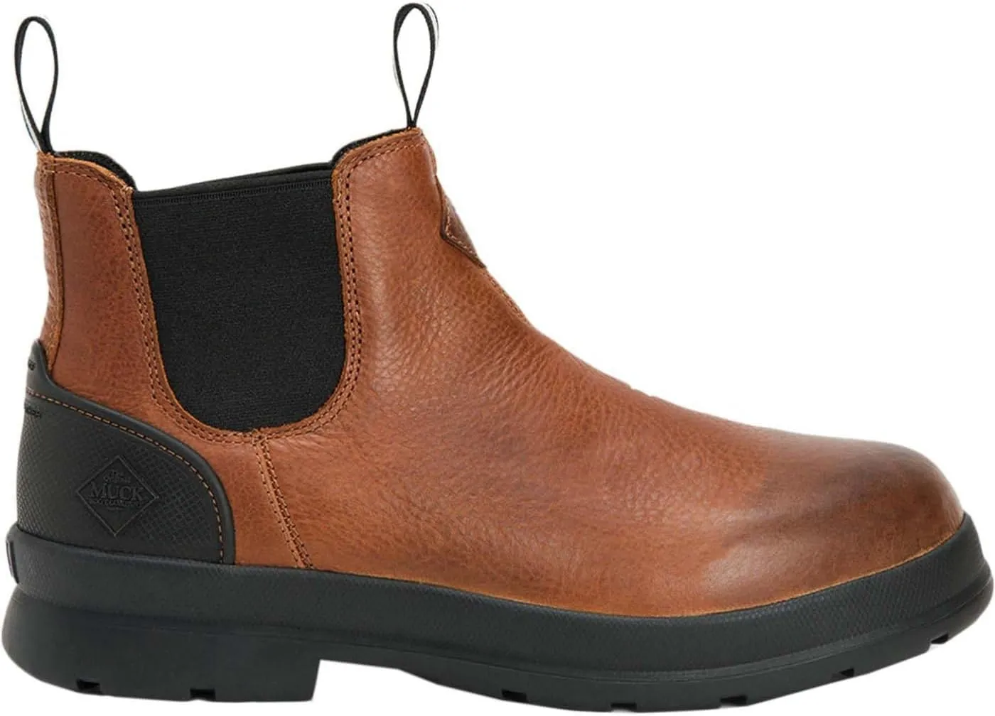 Muck Boots Men's Chore Farm Leather Waterproof Ankle Boot