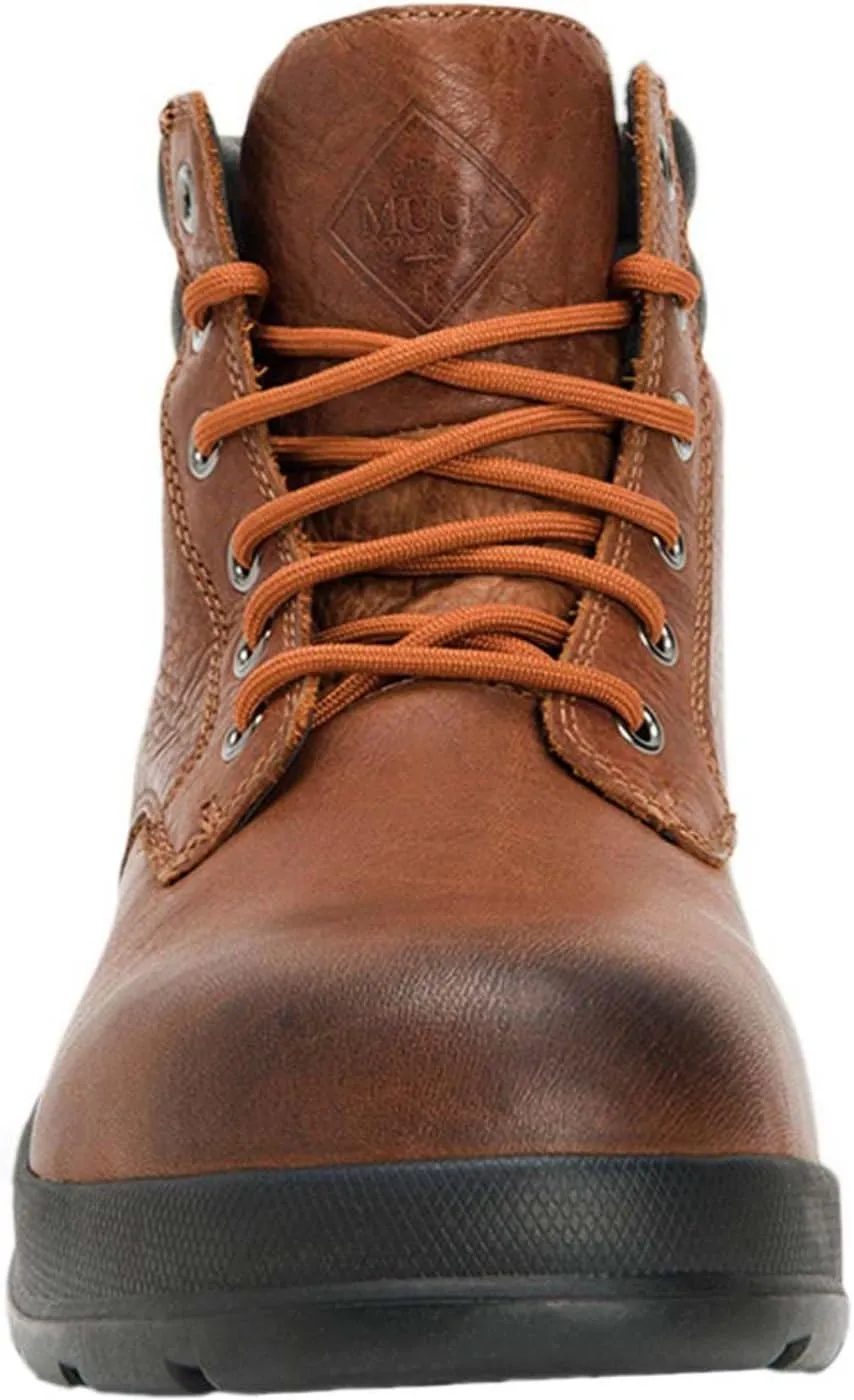 Muck Boots Men's Chore Farm Leather Waterproof Ankle Boot