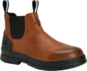 Muck Boots Men's Chore Farm Leather Waterproof Ankle Boot
