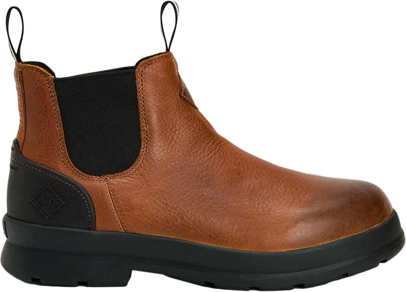 Muck Boots Men's Chore Farm Leather Waterproof Ankle Boot