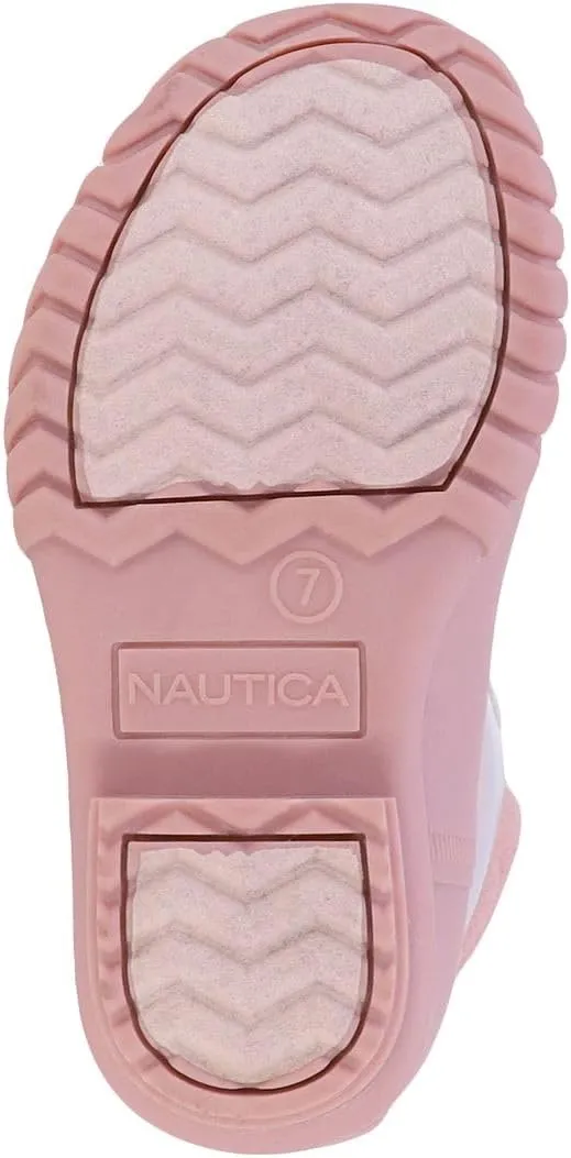 Nautica Kids Boys & Girls Duck Boots Kids Waterproof Rain Snow Boots Insulated Winter Boots (Toddler/Little/Big Kid)