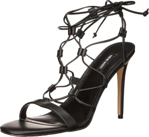 Nine West Women's Mix3 Ankle Wrap Stiletto Sandal