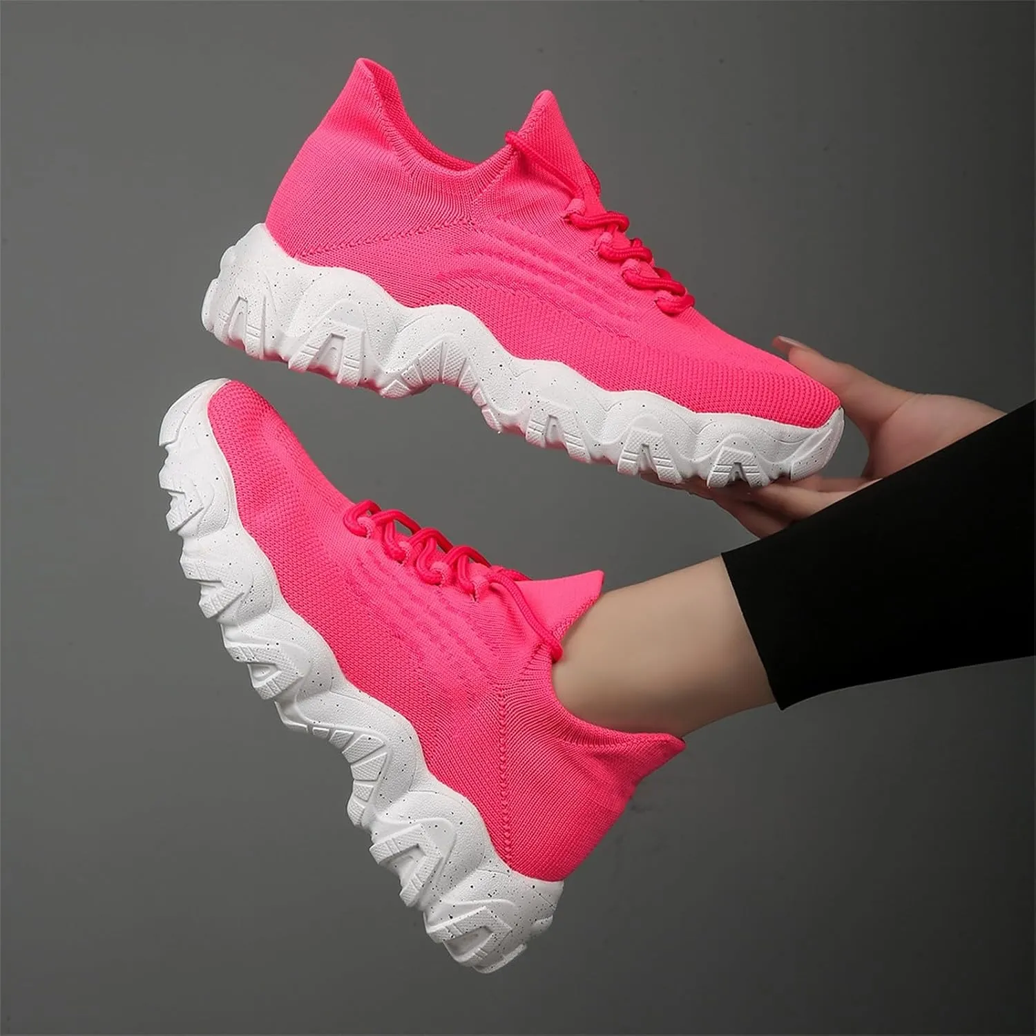 Nurse Babe Shoes,Ortho Comfort Shoes Women,Ortho Pro Classic Sneaker,Women's Mesh Orthopedic Running Walking Sneakers Lightweight Breathable Lace Up Tennis Sneakers