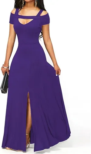 Off Shoulder Bridesmaid Dresses Mermaid Dress Split Long Prom Wedding Evening Gown Party Formal Maxi Dress Elegant