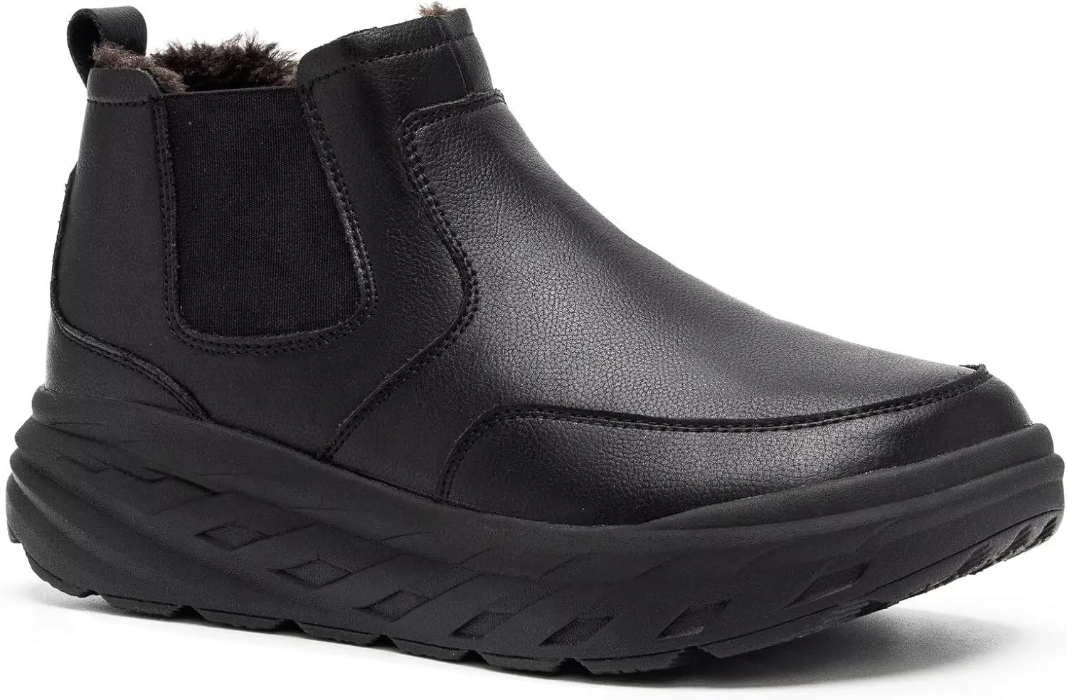 OrthoComfoot Women's Orthopedic Wide Leather Winter Ankle Boots: Comfortable Arch Support Dress Shoes for Diabetic, Casual Plantar Fasciitis Orthotic Walking Shoes for Foot and Heel Pain Relief