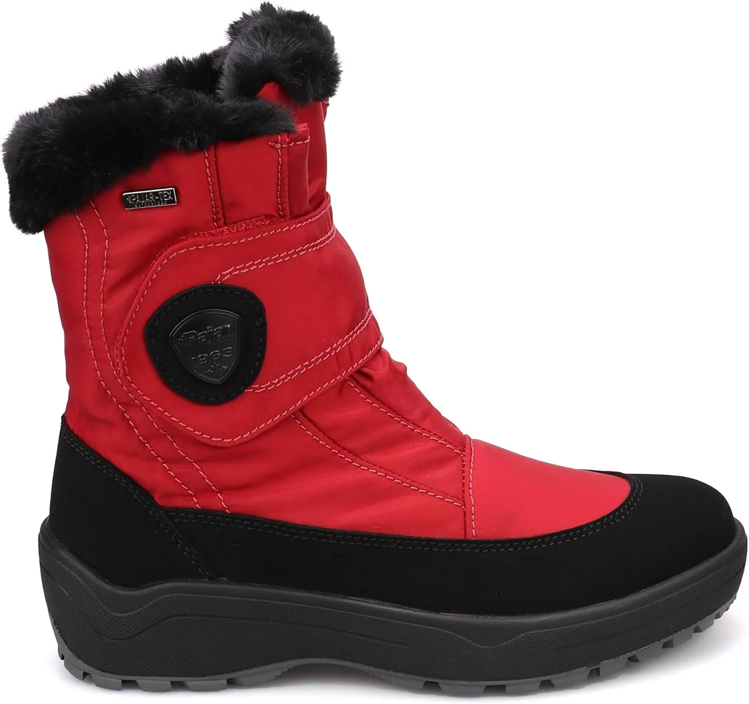 PAJAR Canada Moscou 2 Women's Nylon Waterproof Snow Boots - Retractable Ice Grip for Traction in Snow and Ice