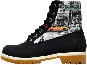 Personalize Your Life COOL BOOTS - Women's Printed Boots - Special Design - Chic, Elegant and Casual Style - Vegan, Environmentally Friendly and Handmade - Breathable Design