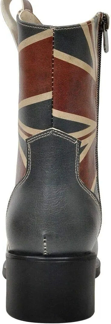 Personalize Your Life WestBoots - Zippered Lace Up Women Boots - Mid Calf - Chic, Elegant and Casual Style - Vegan, Environmentally Friendly and Handmade - Breathable Design