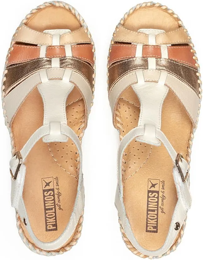PIKOLINOS Wedge Sandals Leather Aguadulce for Woman
