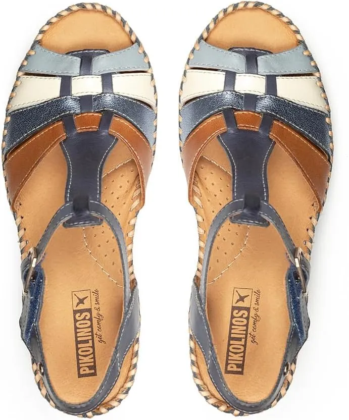 PIKOLINOS Wedge Sandals Leather Aguadulce for Woman