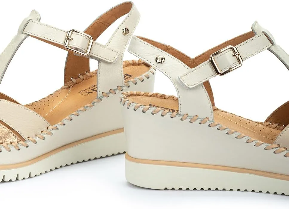 PIKOLINOS Wedge Sandals Leather Aguadulce for Woman