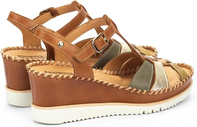 PIKOLINOS Wedge Sandals Leather Aguadulce for Woman