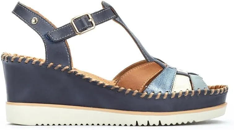 PIKOLINOS Wedge Sandals Leather Aguadulce for Woman
